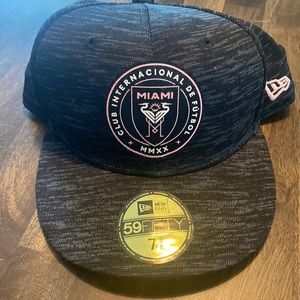 NWT Club Internacional de Fútbol Miami 7 3/8 Hat New Era MLS Snapback InterMiami